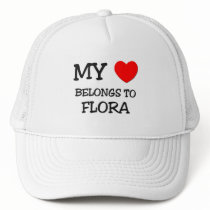 My Heart Belongs To FLORA Mesh Hat