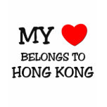 My heart belongs to HONG KONG t-shirts