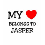My Heart Belongs to Jasper t-shirts