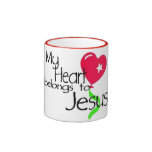 My Heart belongs to Jesus Mug
