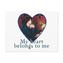 My Heart Belongs to Me Postcard