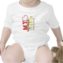 My Heart Belongs to Mommy and Daddy Toddler Tshirt
