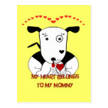 My Heart Belongs to My Mommy Postcards