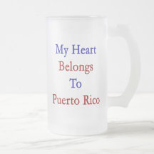 My Heart Belongs To Puerto Rico Mugs