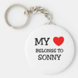 My Heart Belongs to Sonny Keychains
