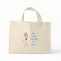 My heart belongs to you! bags