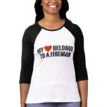 My Heart Fireman t-shirts