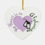 my heart is in afghanistan christmas ornaments