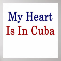 My Heart Is In Cuba Poster