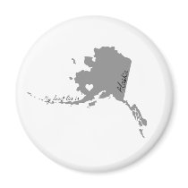My Heart Lies in Alaska magnets