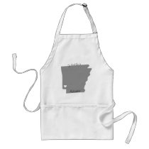 My Heart Lies in Arkansas aprons