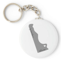 My Heart Lies in Delaware keychains