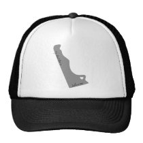 My Heart Lies in Delaware hats