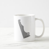 My Heart Lies in Delaware mugs