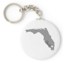 My Heart Lies in Florida keychains