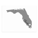 My Heart Lies in Florida Post Card