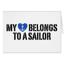 My Heart Sailor Card