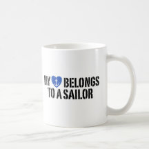 My Heart Sailor Mugs