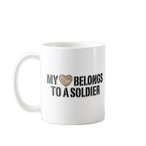 My Heart Soldier Coffee Mug