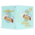 'my heavenly recipes' add your name recipe binder