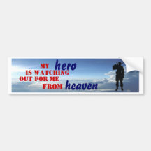 My Hero Bumper Sticker