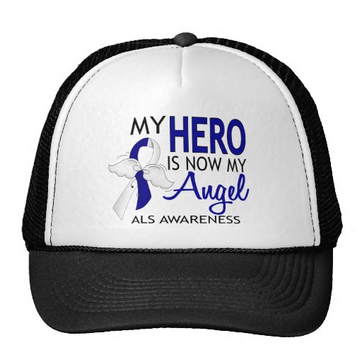 My Hero Is My Angel ALS Hat