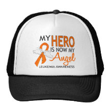 My Hero Is My Angel Leukaemia Hat