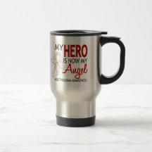 My Hero Is My Angel Mesothelioma Coffee Mugs