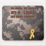 My Hero, My Love, My Soldier, My Best Friend mousepads