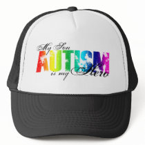 My Hero  My Son - Autism Trucker Hats