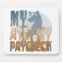 My Horse Ate My Paycheck Mousepad