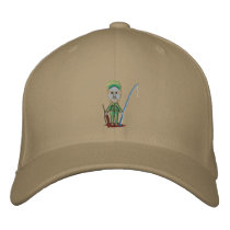 My Hunting Fishing Fitted Hat Baseball Cap