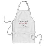 My Husband Honours Me/ 1 Peter 3:7 Aprons