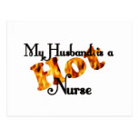 My Husband Is A hot Nurse Postcards