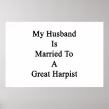 My Husband Is Married To A Great Harpist Poster