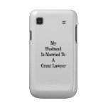 My Husband Is Married To A Great Lawyer Samsung Galaxy Cover