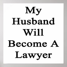 My Husband Will Become A Lawyer Poster