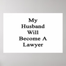 My Husband Will Become A Lawyer Posters