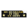 My Husbands In The Army Bumper Stickers