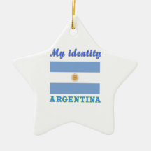 My Identity Argentina Ornament