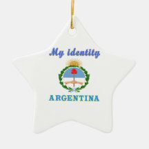 My Identity Argentina Ornaments