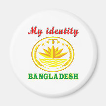 My Identity Bangladesh Fridge Magnet