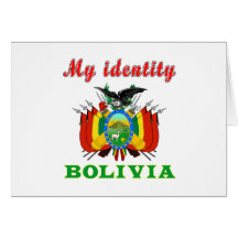 My Identity Bolivia Greeting Card