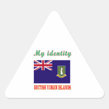 My Identity British Virgin Island Sticker