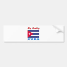 My Identity Cuba Bumper Sticker