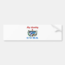 My Identity Cuba Bumper Sticker