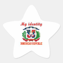 My Identity Dominican republic Stickers