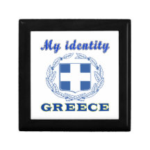 My Identity Greece Jewelry Boxes