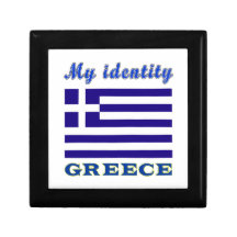 My Identity Greece Keepsake Box