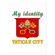 My Identity Vatican City Post Cards
